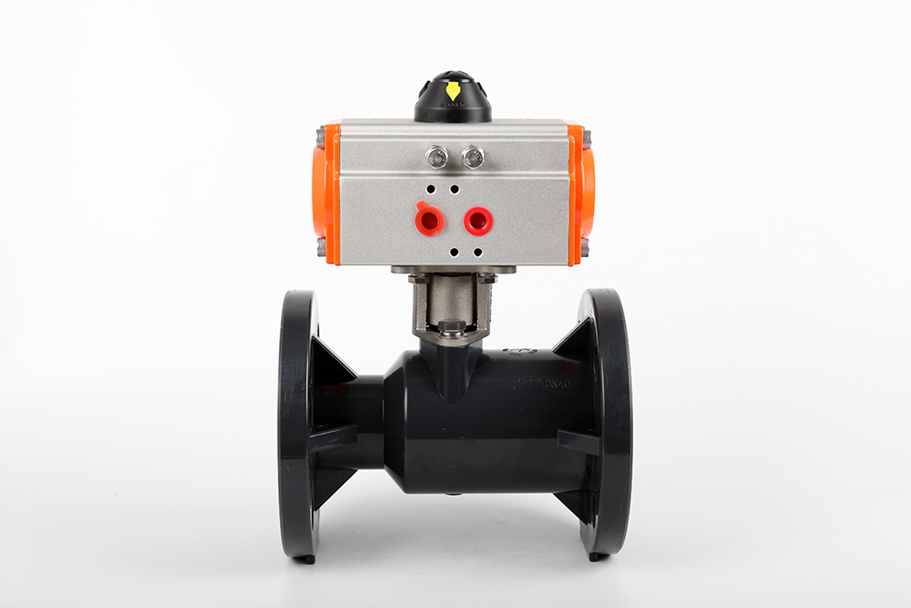 柘城气动法兰一体球阀